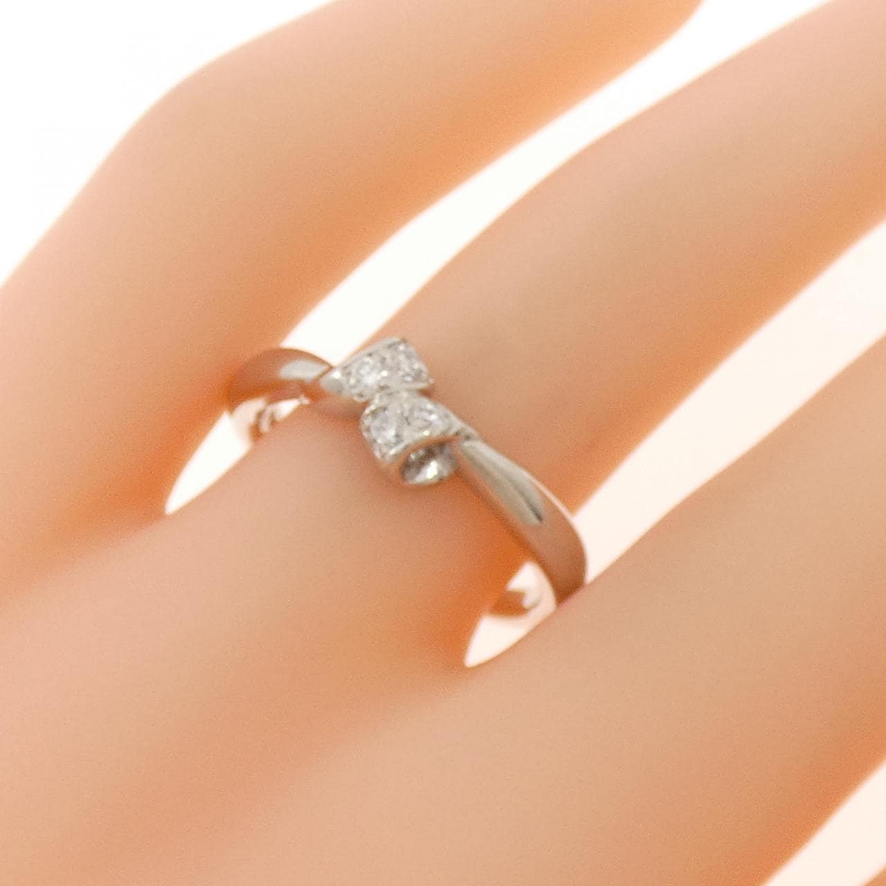 PT900 ダイヤモンド リング 0.10CT