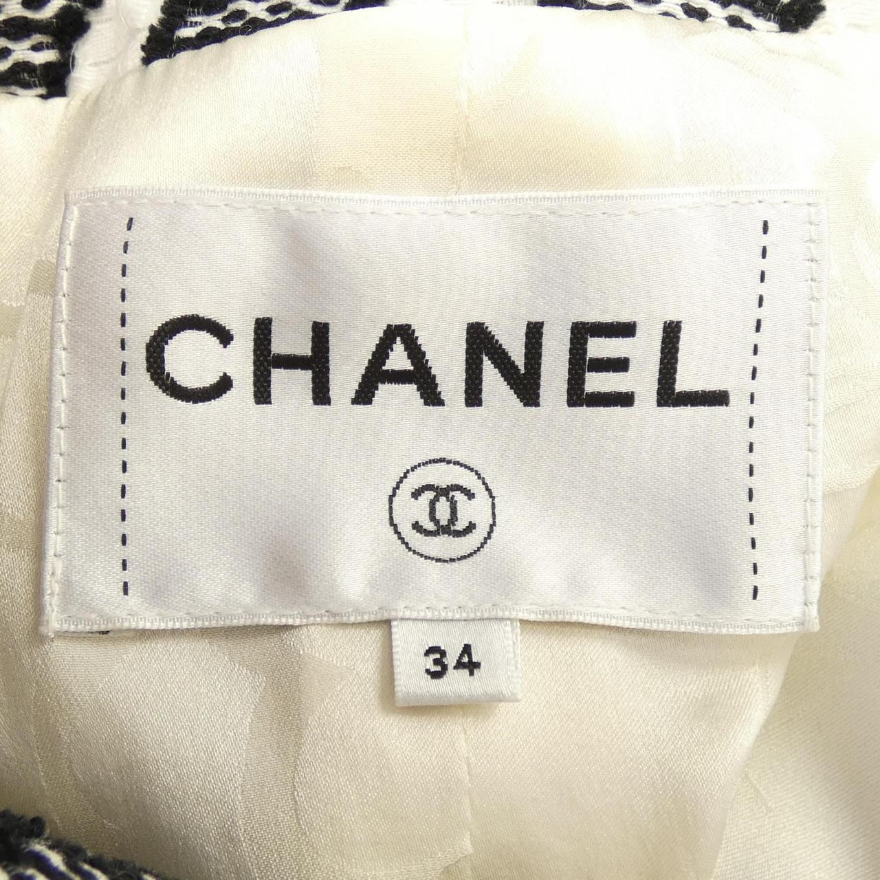シャネル CHANEL P53782V40314 16S ノーカラージャケット