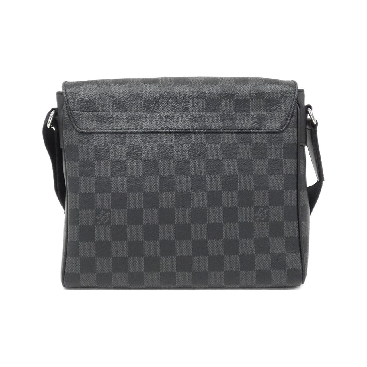 LOUIS VUITTON Damier Graphite District PM N41028 單肩包