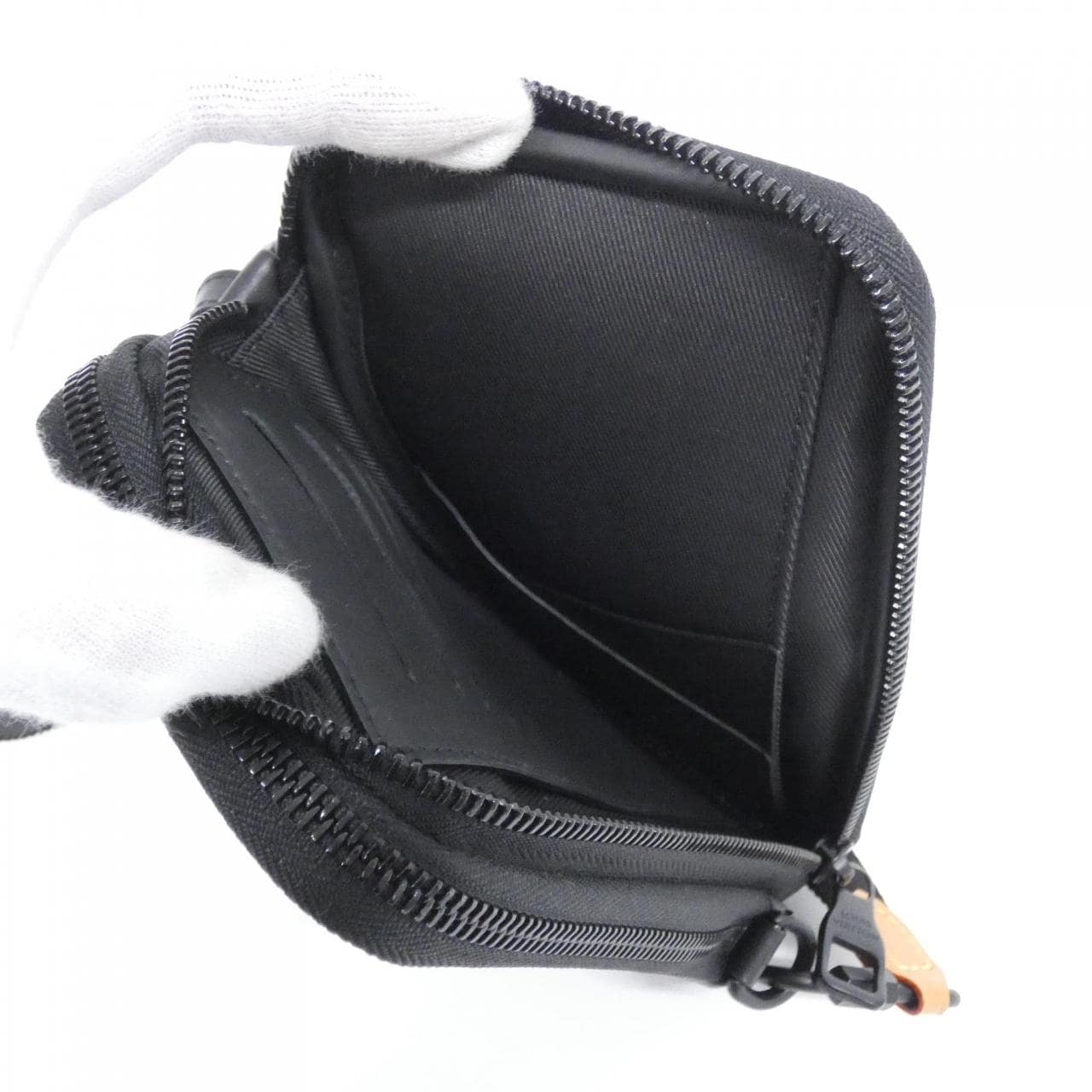 ルイヴィトン ダミエ ジャイアント(LVスクエアード) ダブル フォン ポーチ N40377 ショルダーバッグ