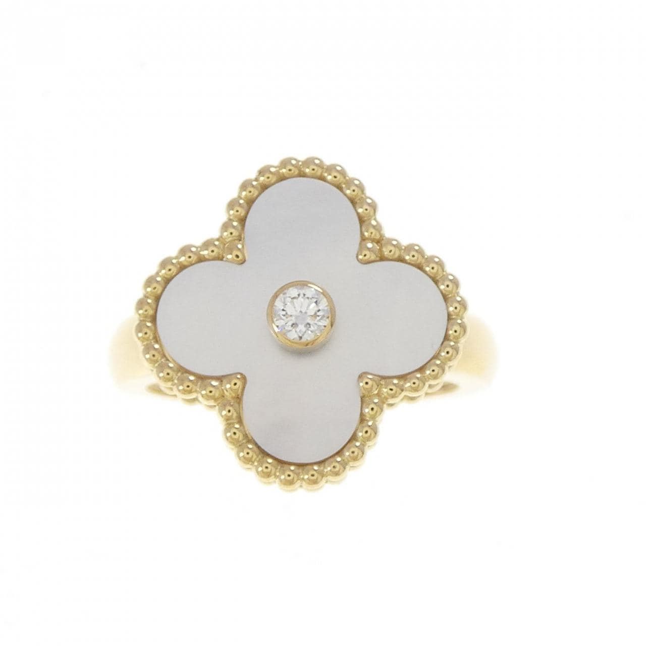 ヴァンクリーフ&アーペル ヴィンテージアルハンブラ リング