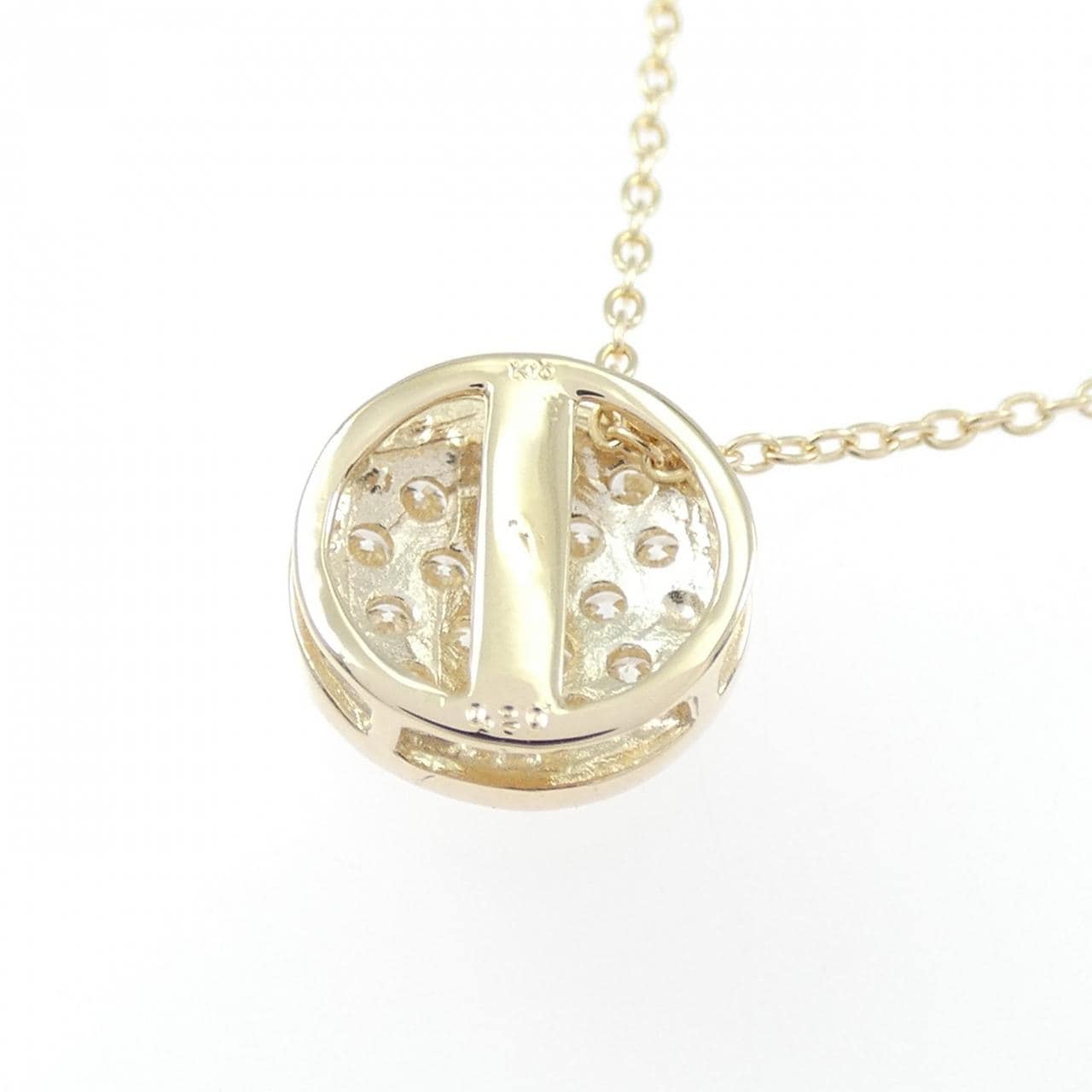 【リメイク】K10YG ダイヤモンド ネックレス 0.20CT