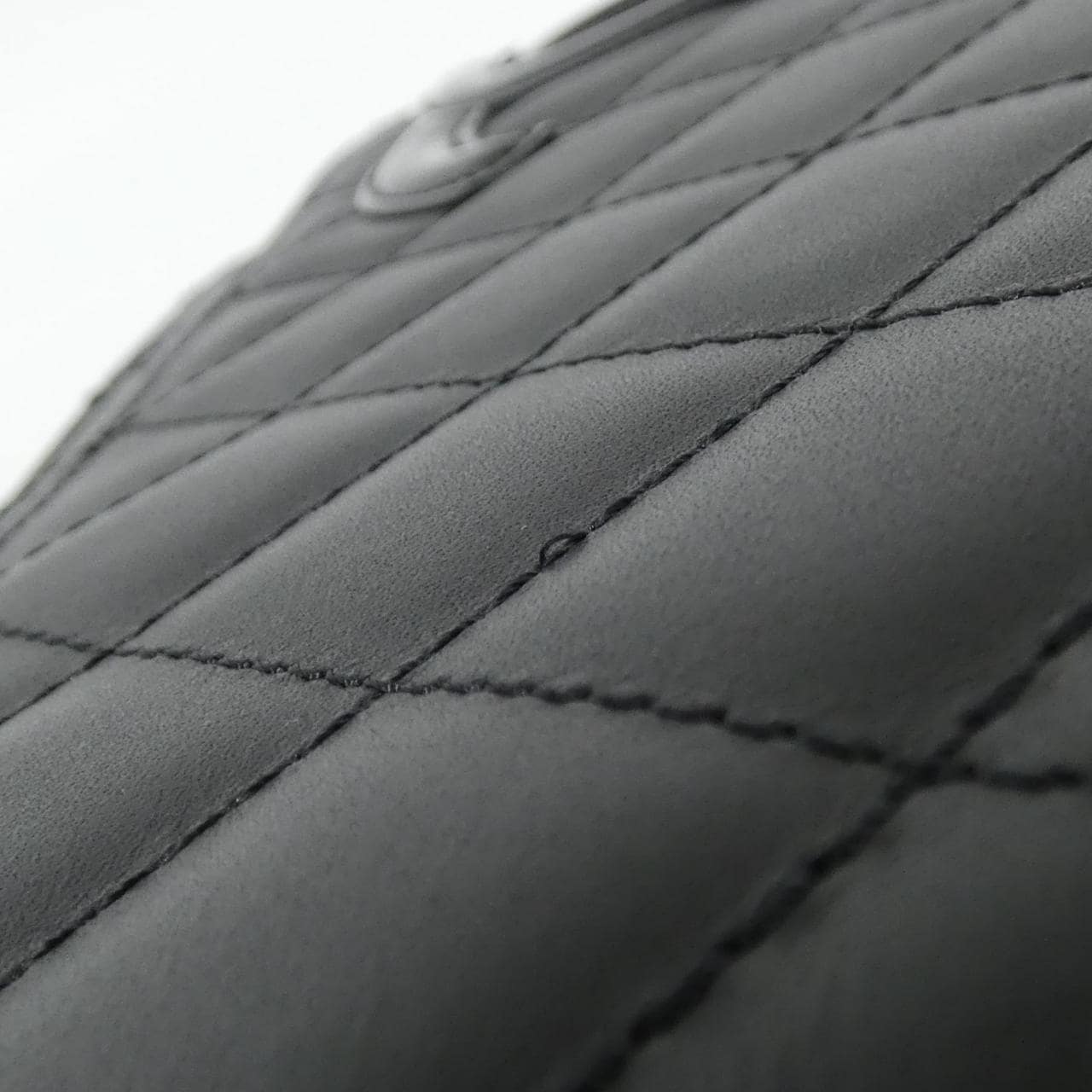 シャネル カンボン ライン 46646 チェーンウォレット