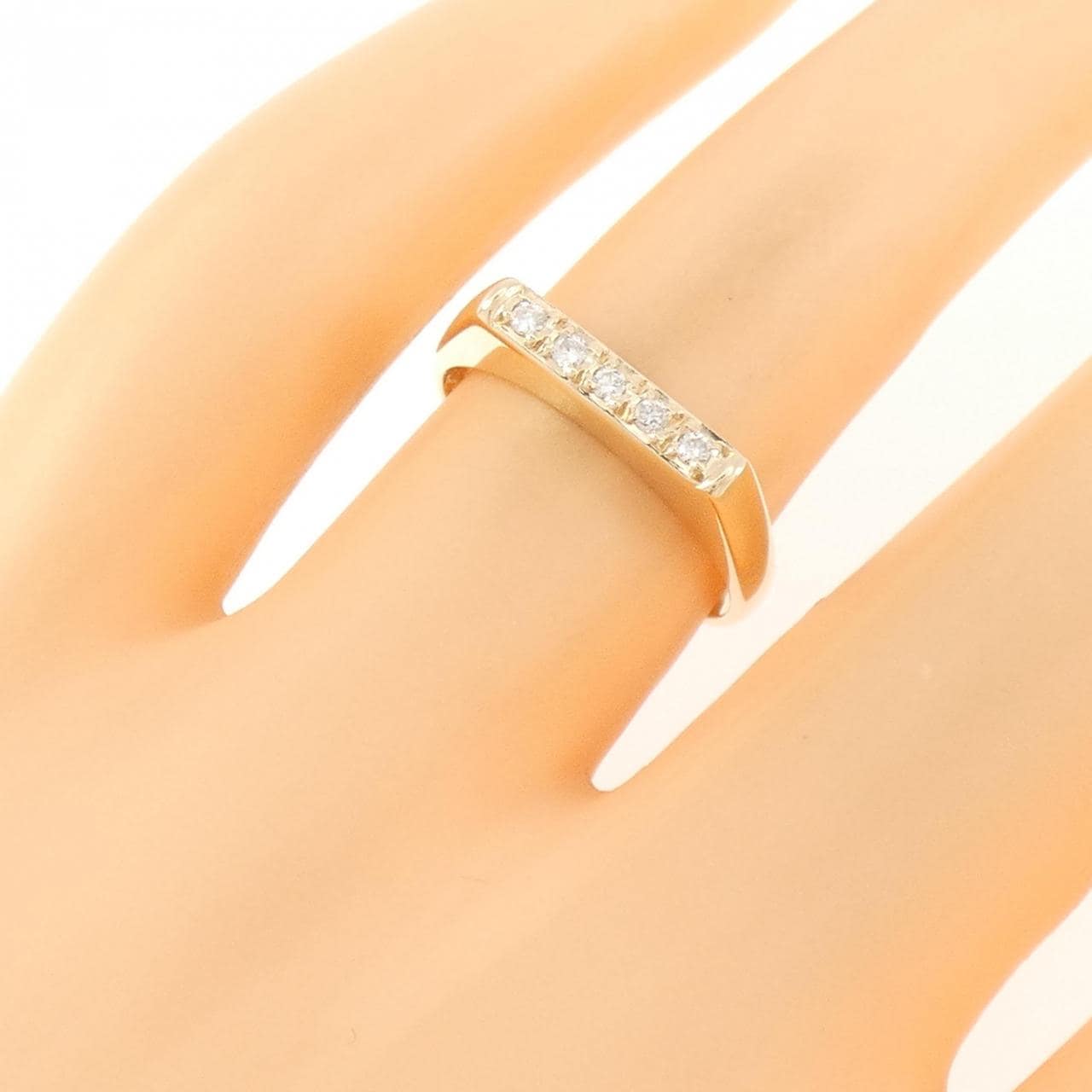 K9YG ダイヤモンド リング 0.07CT