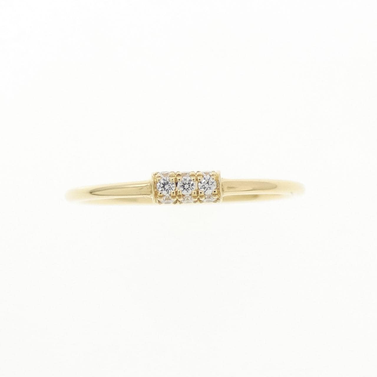 アーカー ホワイトナイトファイン リング 0.05CT