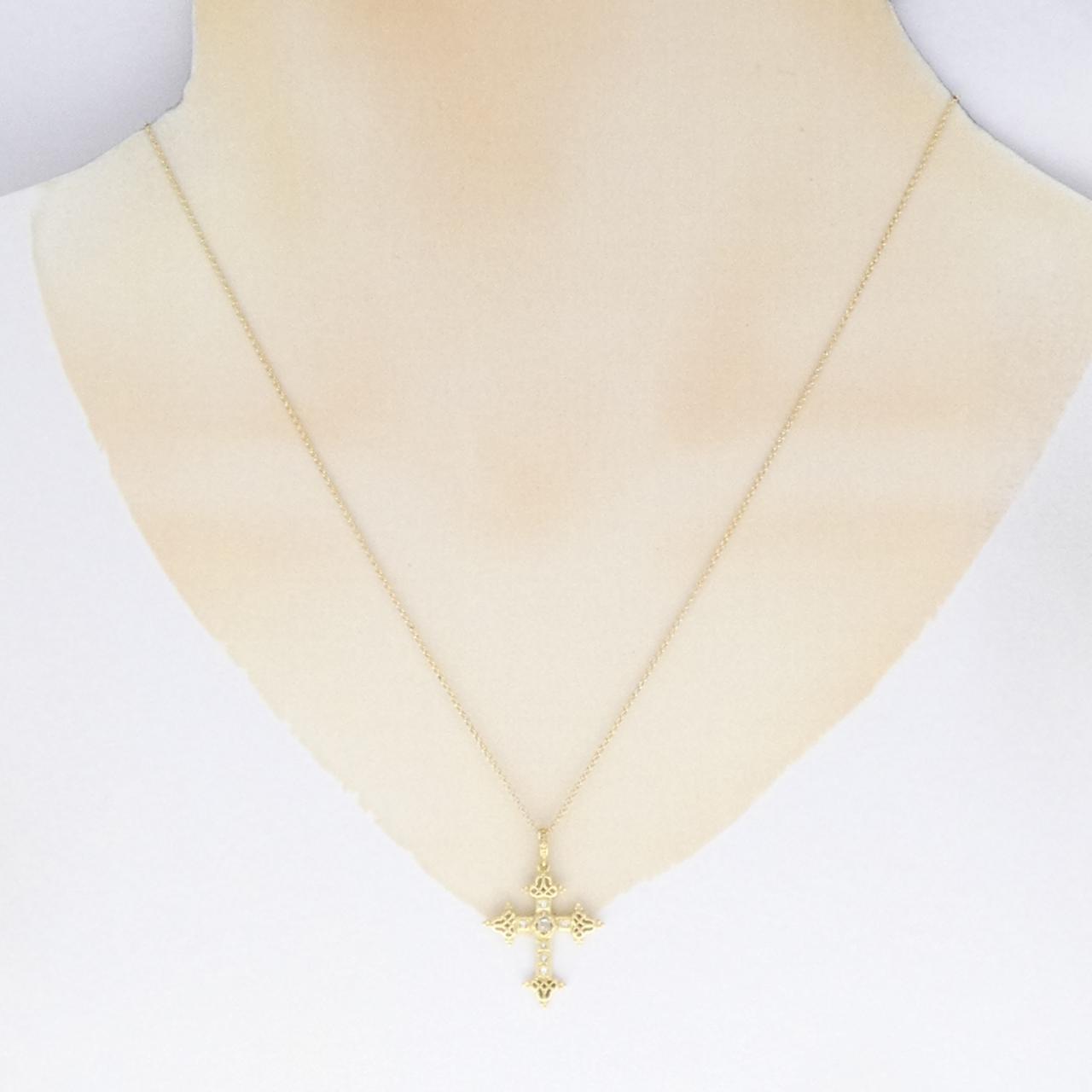 AHKAH十字架钻石项链 0.08CT