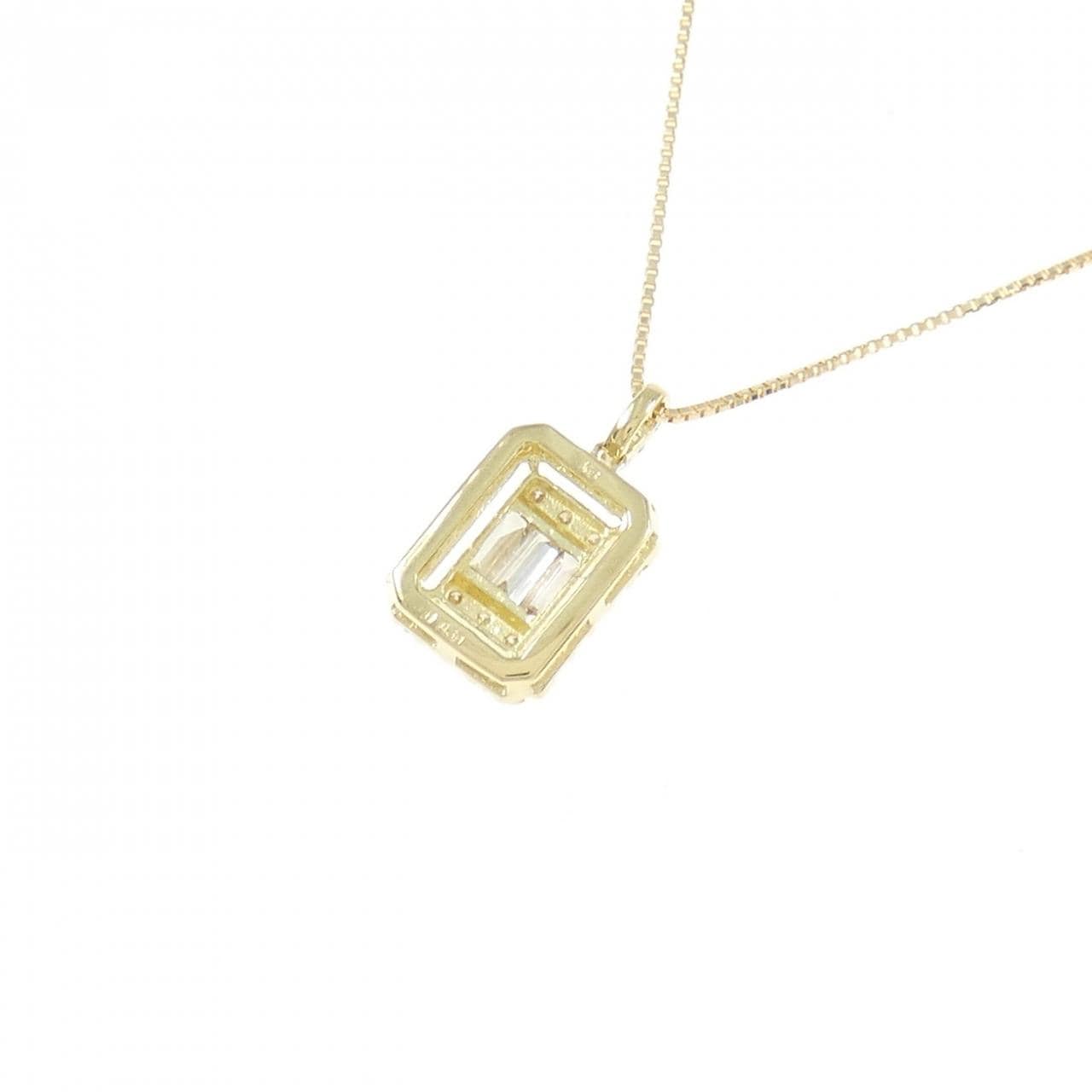 【新品】K18YG ダイヤモンド ネックレス 0.30CT