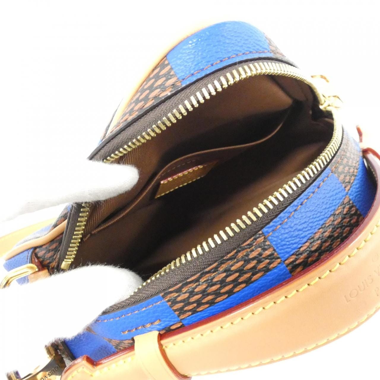 ルイヴィトン ダミエ ポップ チェス メッセンジャー N40547 ショルダーバッグ