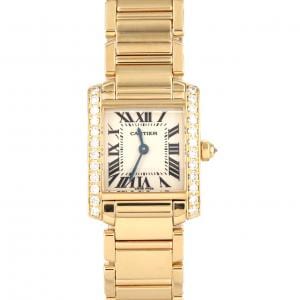 カルティエ タンクフランセーズSM YG/D WE1001R8 YG クォーツ