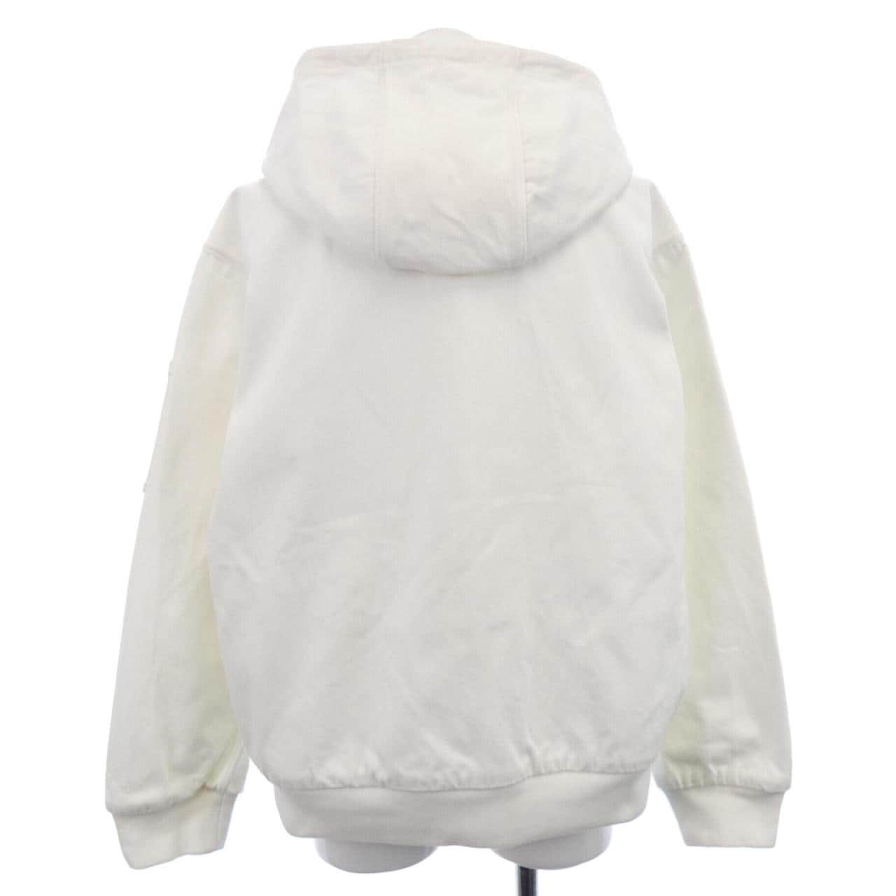 プラダ PRADA フード付 ブルデニム ブルゾンジャケット　トライアングルロゴ GEB259 SOOO 1ZFB ブルゾン