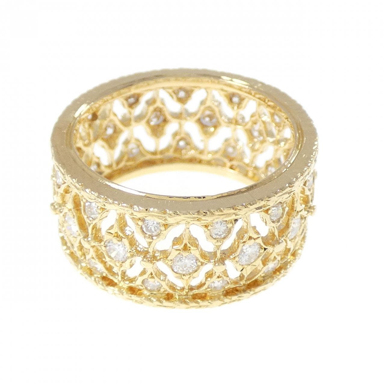 K18YG ダイヤモンド リング 0.774CT