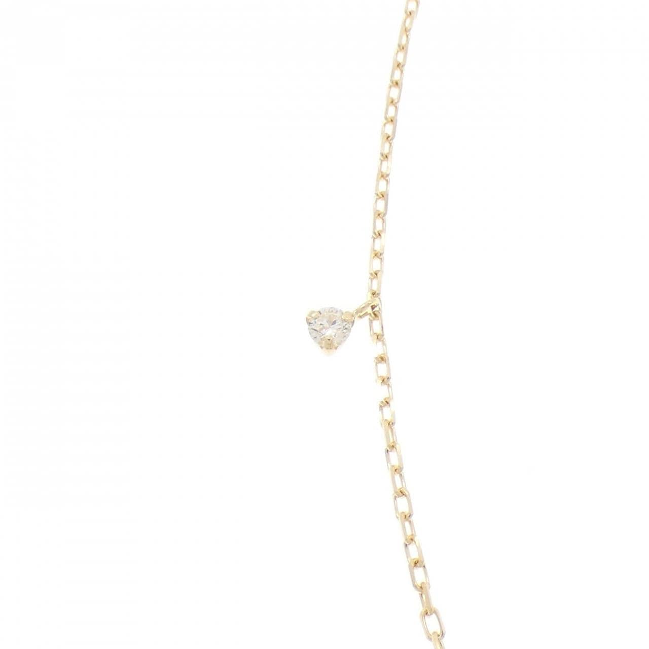 K18YG サファイヤ ネックレス