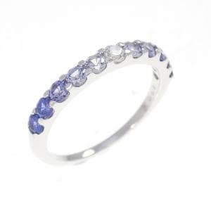 クレサンベール 合成サファイヤ リング 0.64CT