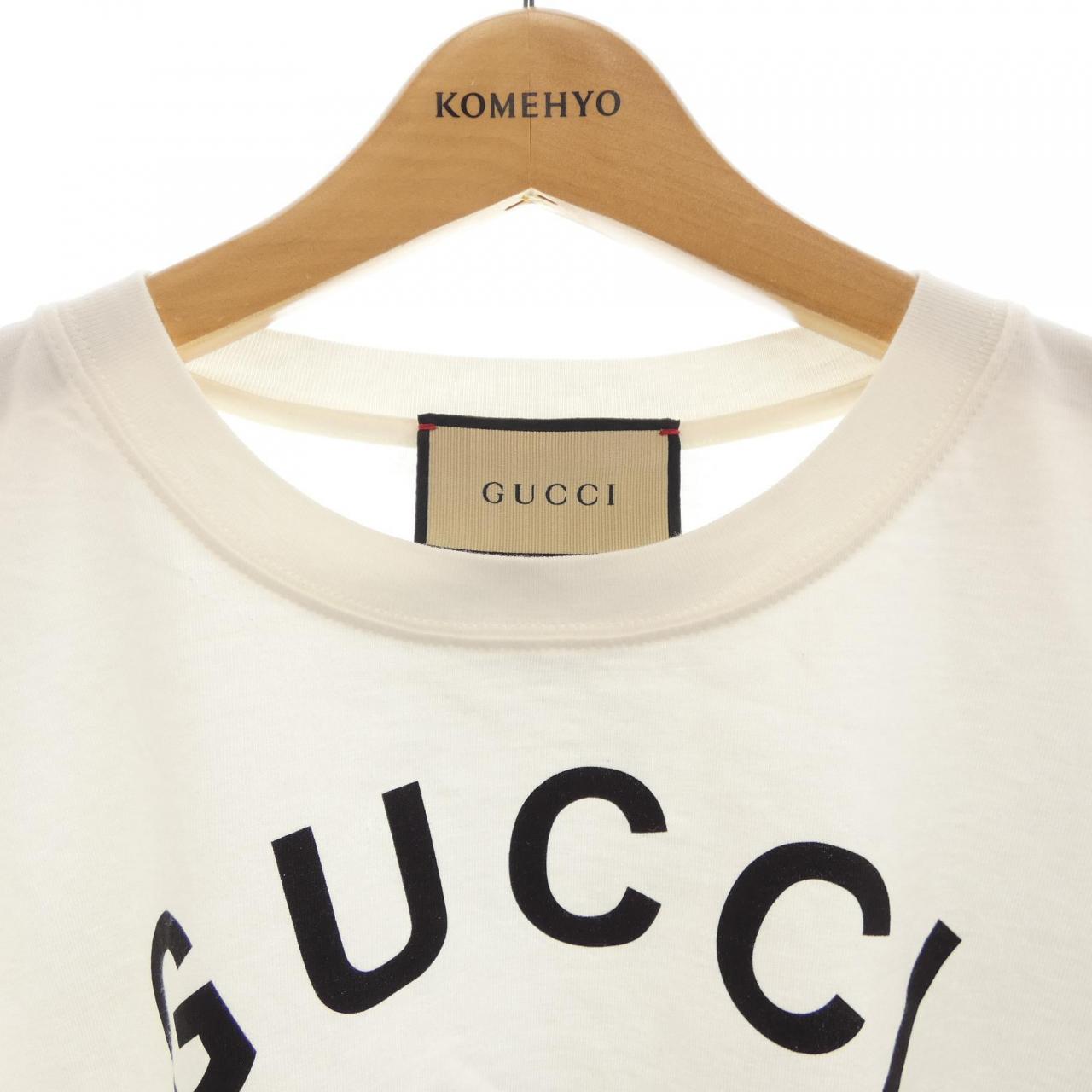 グッチ GUCCI コットンジャージー'GUCCI FIRENZE 1921'Tシャツ 616036 XJD7T Tシャツ