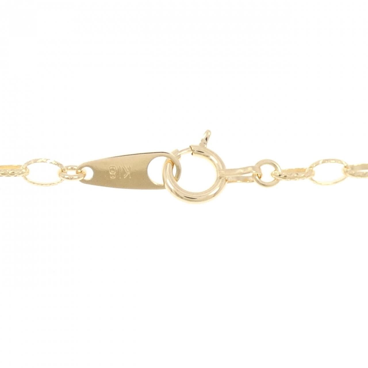 K18YG chain necklace