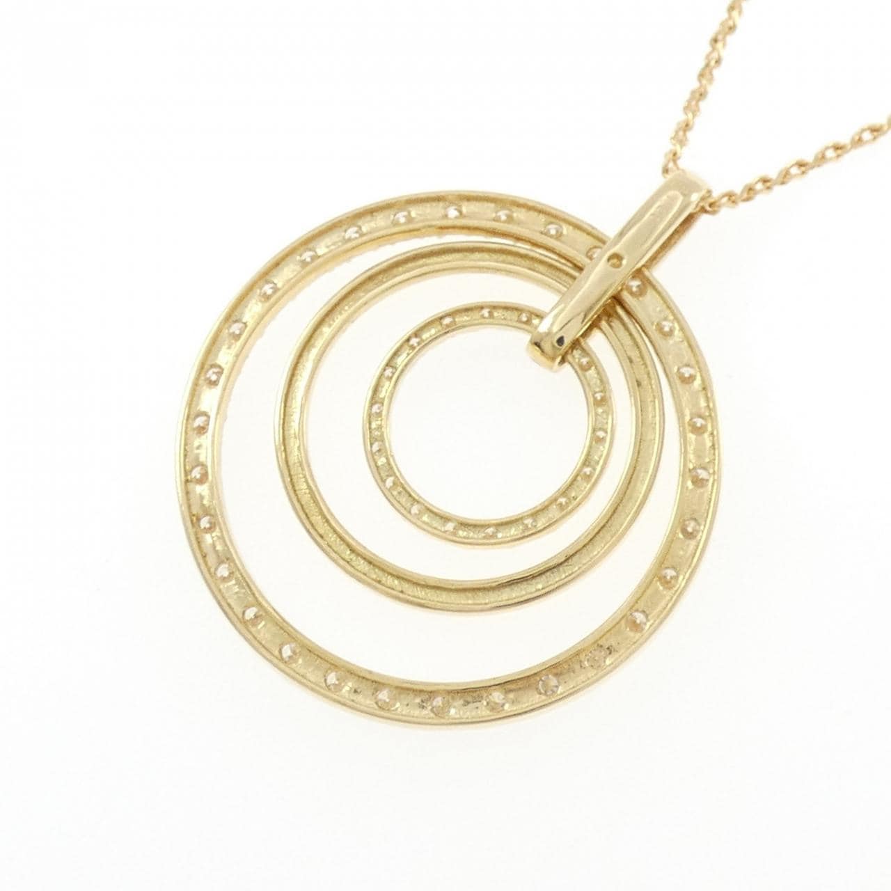 K18YG ダイヤモンド ネックレス 1.00CT