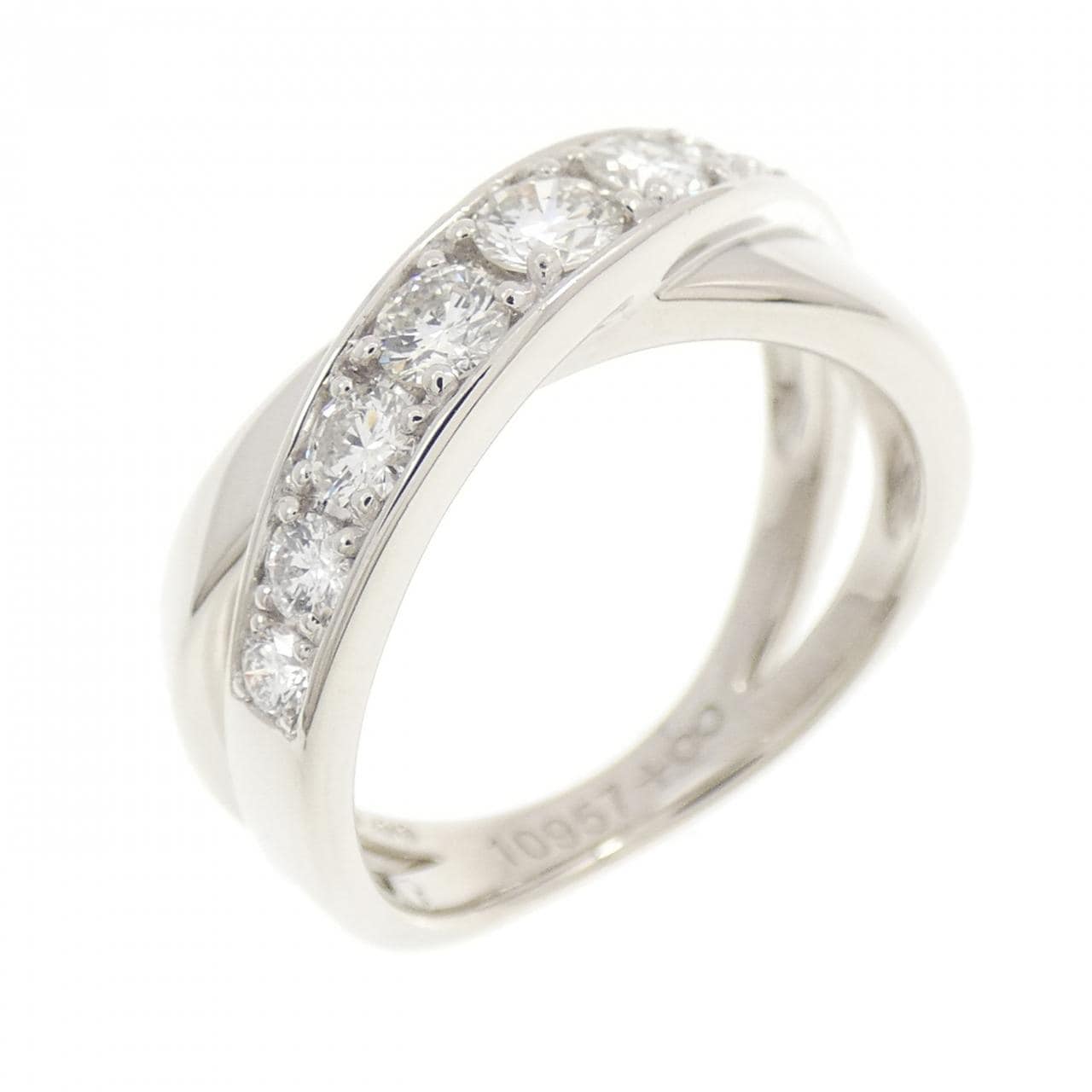 PT950 ダイヤモンド リング 0.60CT