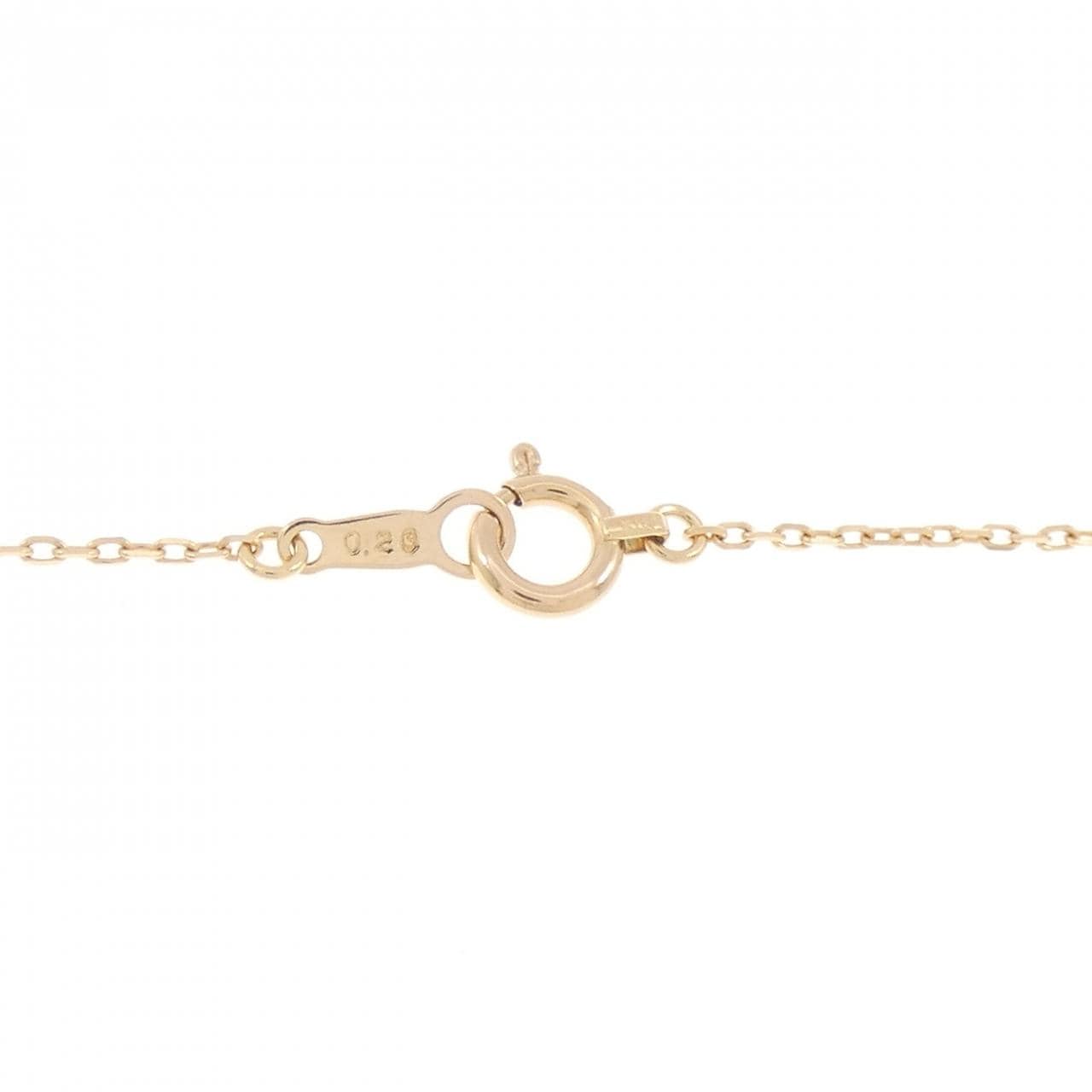 K18YG ダイヤモンド ネックレス 0.20CT