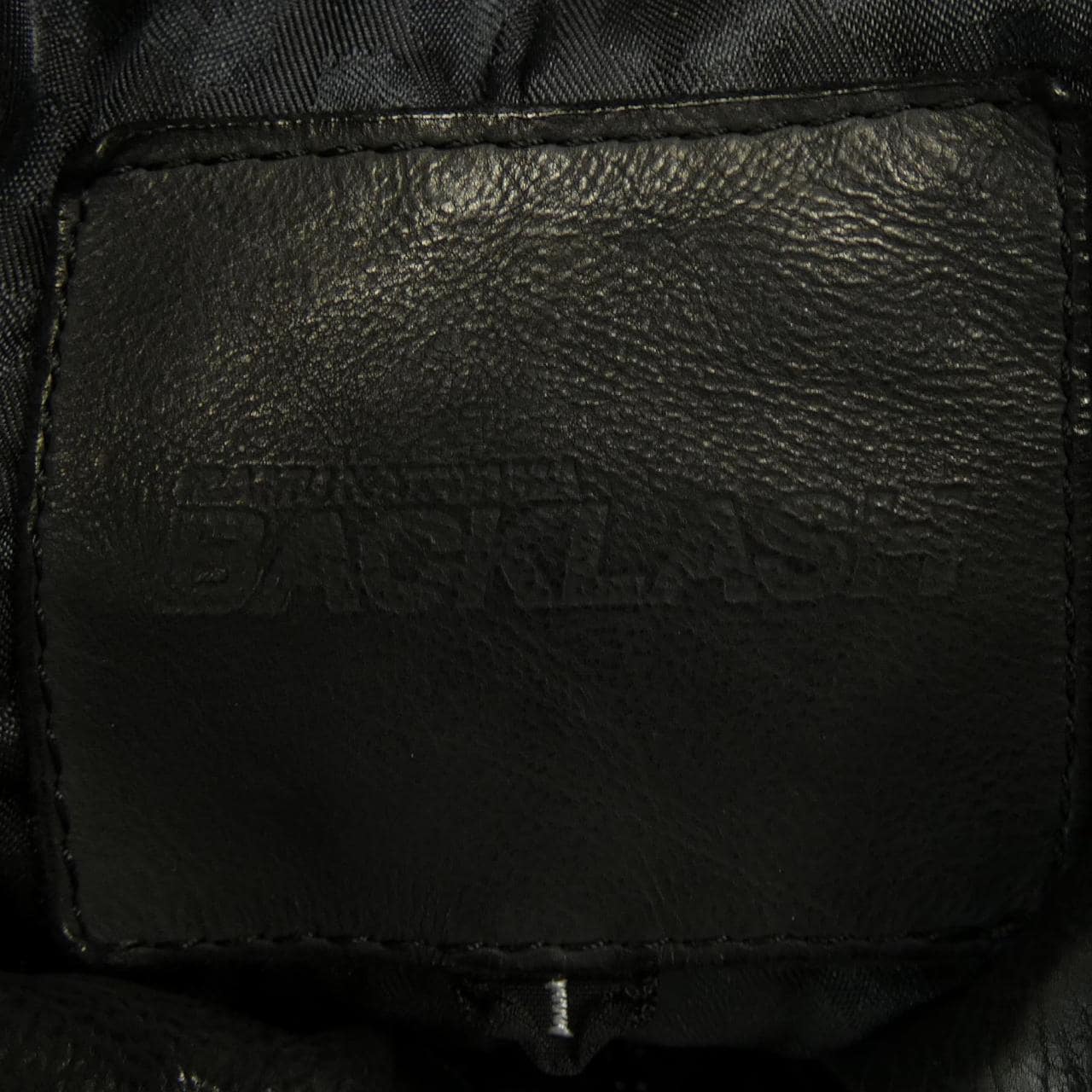 Backlash BACKLASH leather jacket