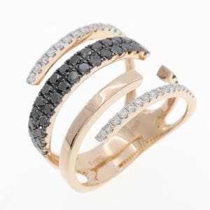 K18スリーカラー ダイヤモンド リング 0.69CT