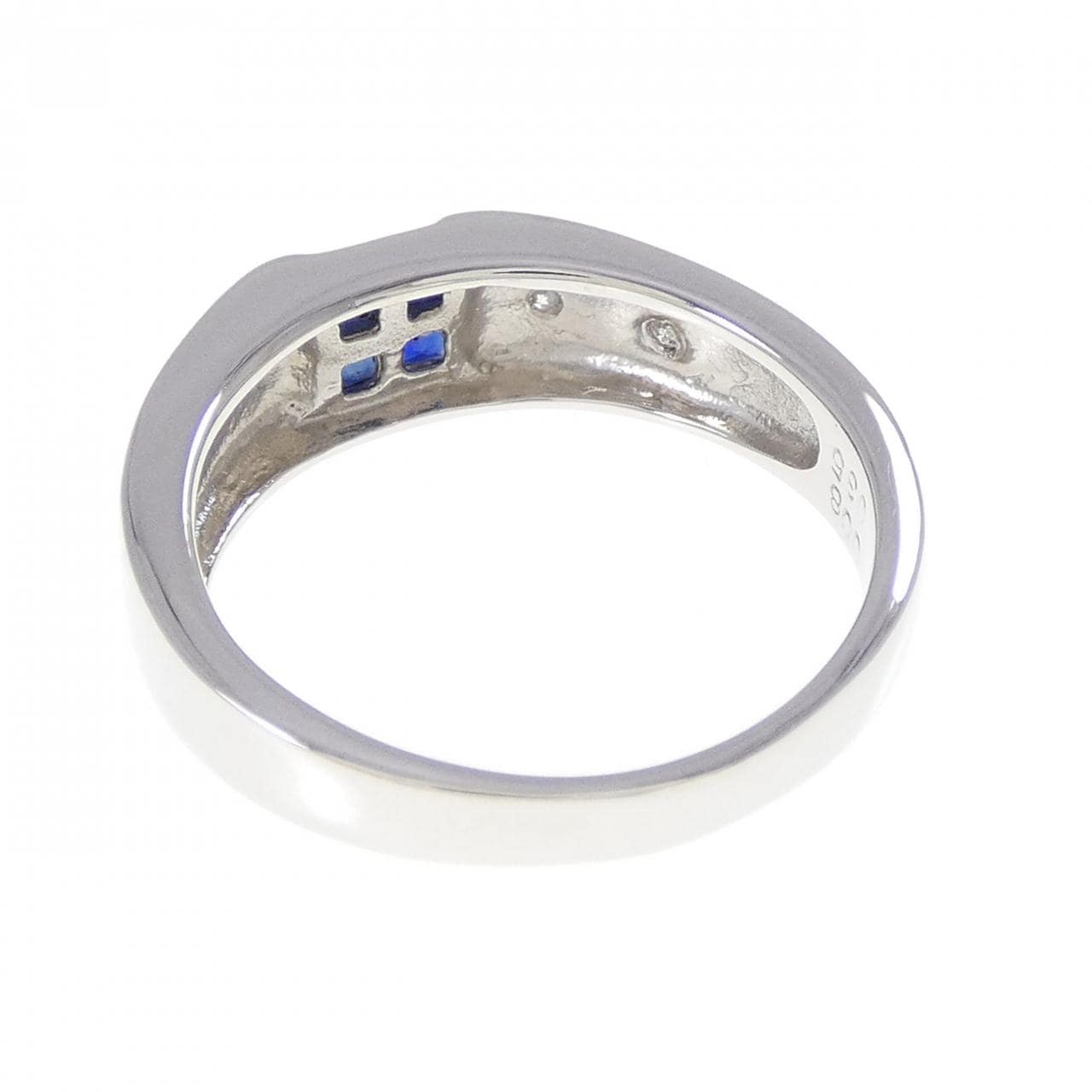 PT900 サファイヤ リング 0.35CT