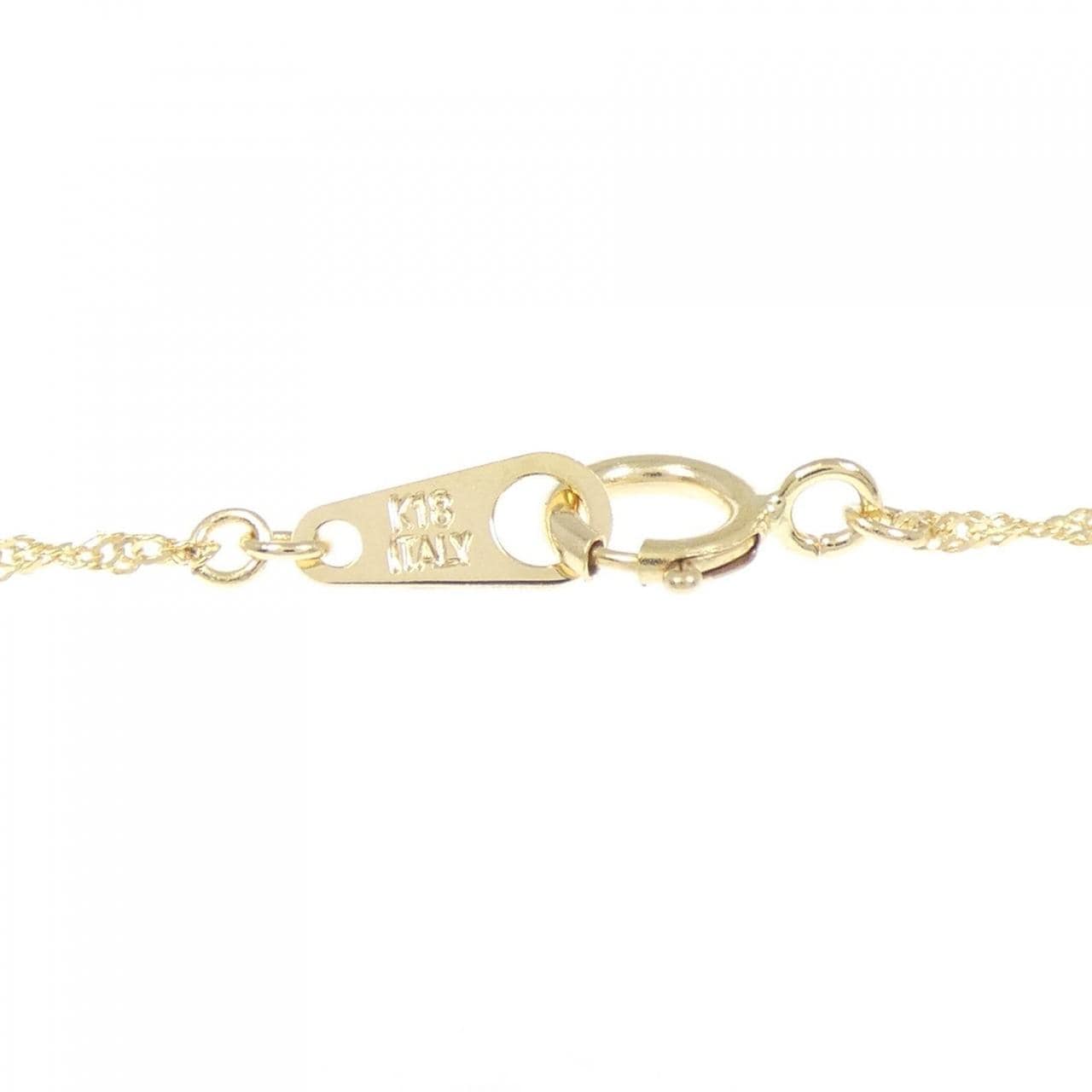 K18YG ラビット 淡水パール ネックレス