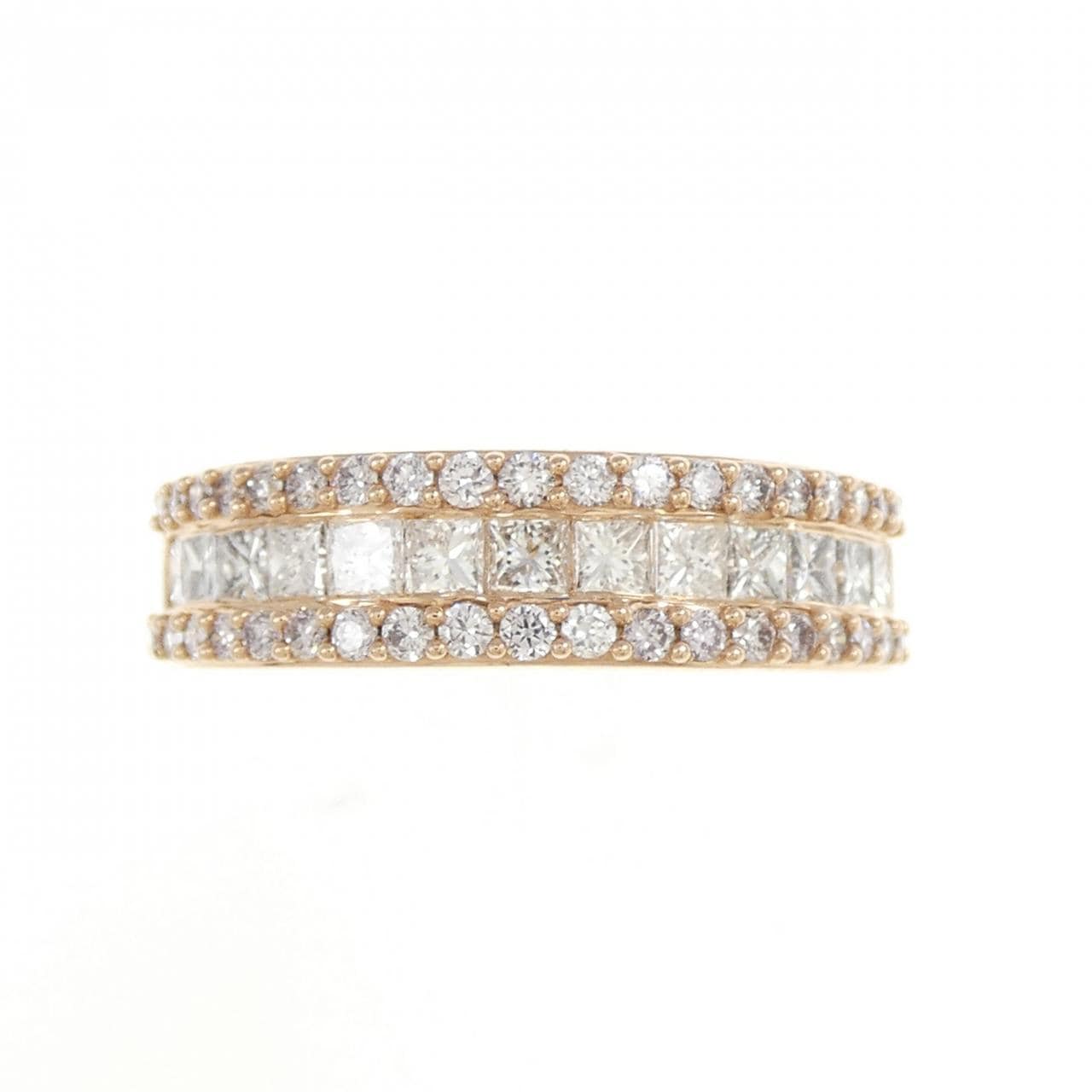 K18PG ダイヤモンド リング 0.90CT