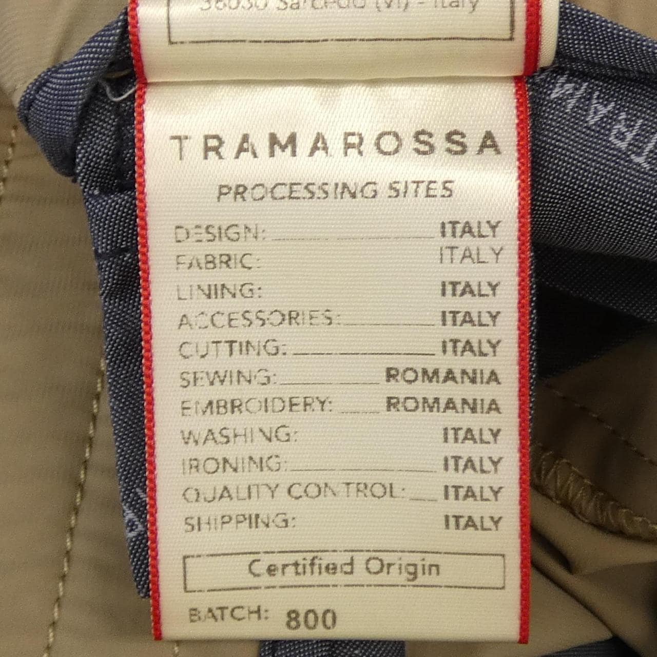トラマロッサ TRAMAROSSA パンツ