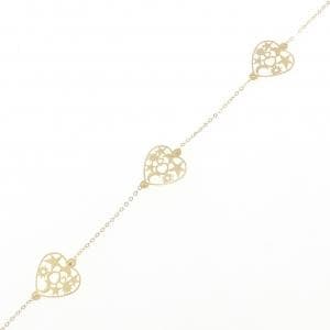 750YG ハート ブレスレット