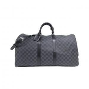 ルイヴィトン ダミエ グラフィット キーポル バンドリエール 55cm N41413 ボストンバッグ