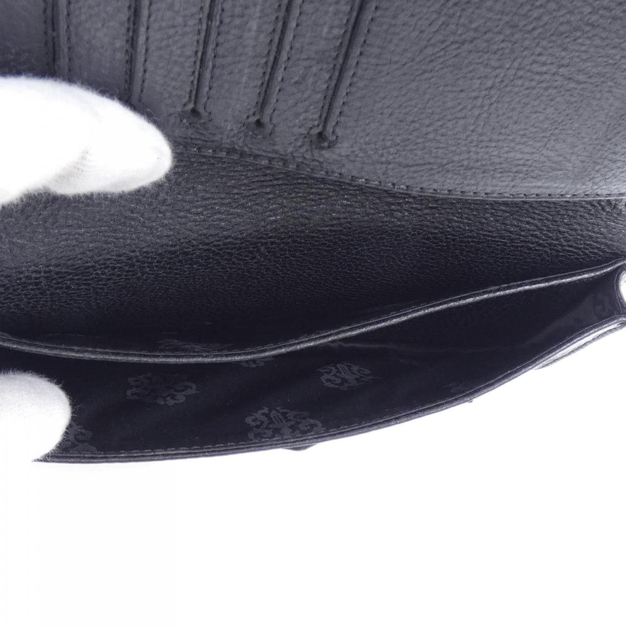クロムハーツ CHROME HEARTS LNG SNGL FOLD TIPS グロメット付 WALLET