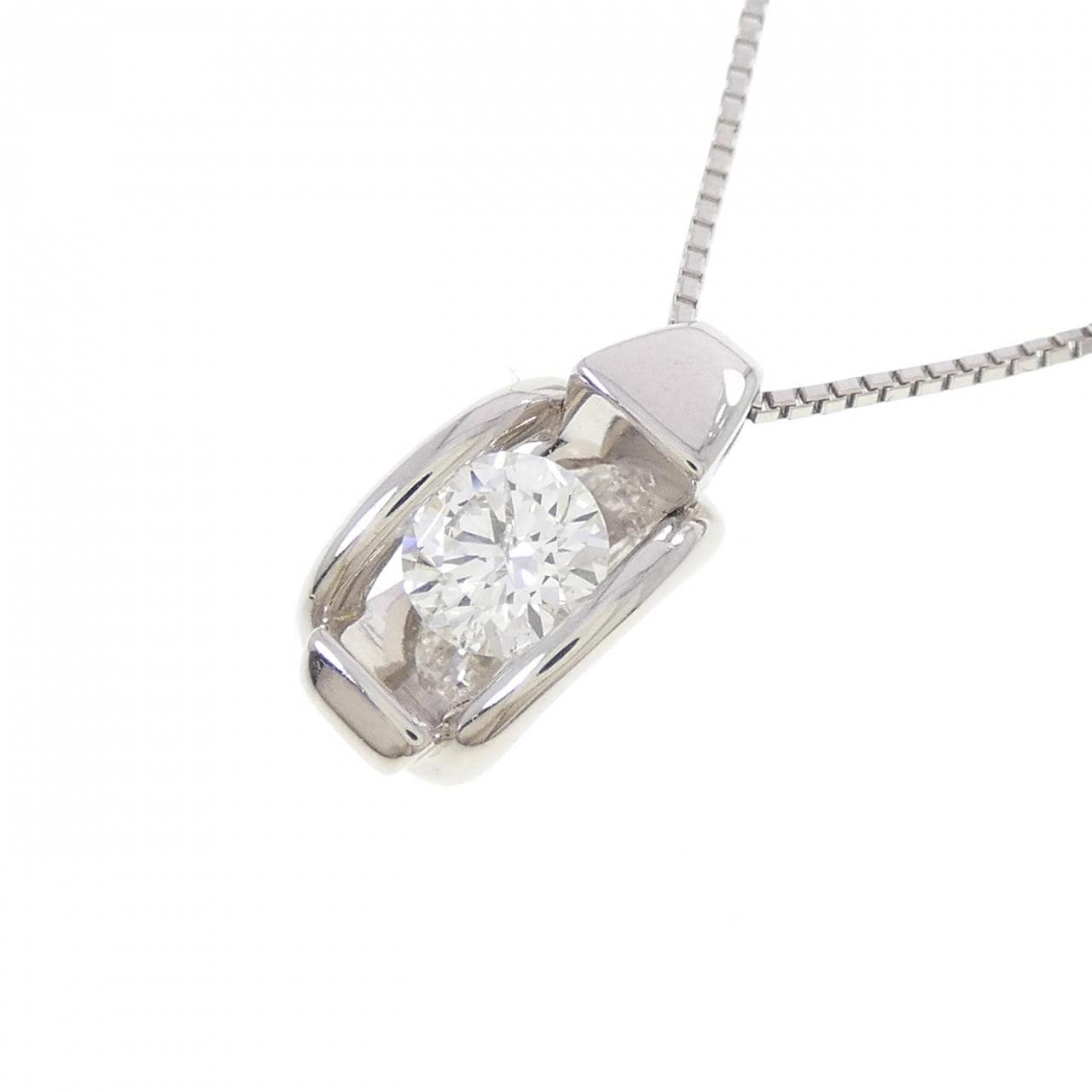 PT900/PT850 ダイヤモンド ネックレス 0.506CT