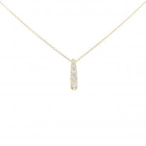 K18YG ダイヤモンド ネックレス 0.30CT