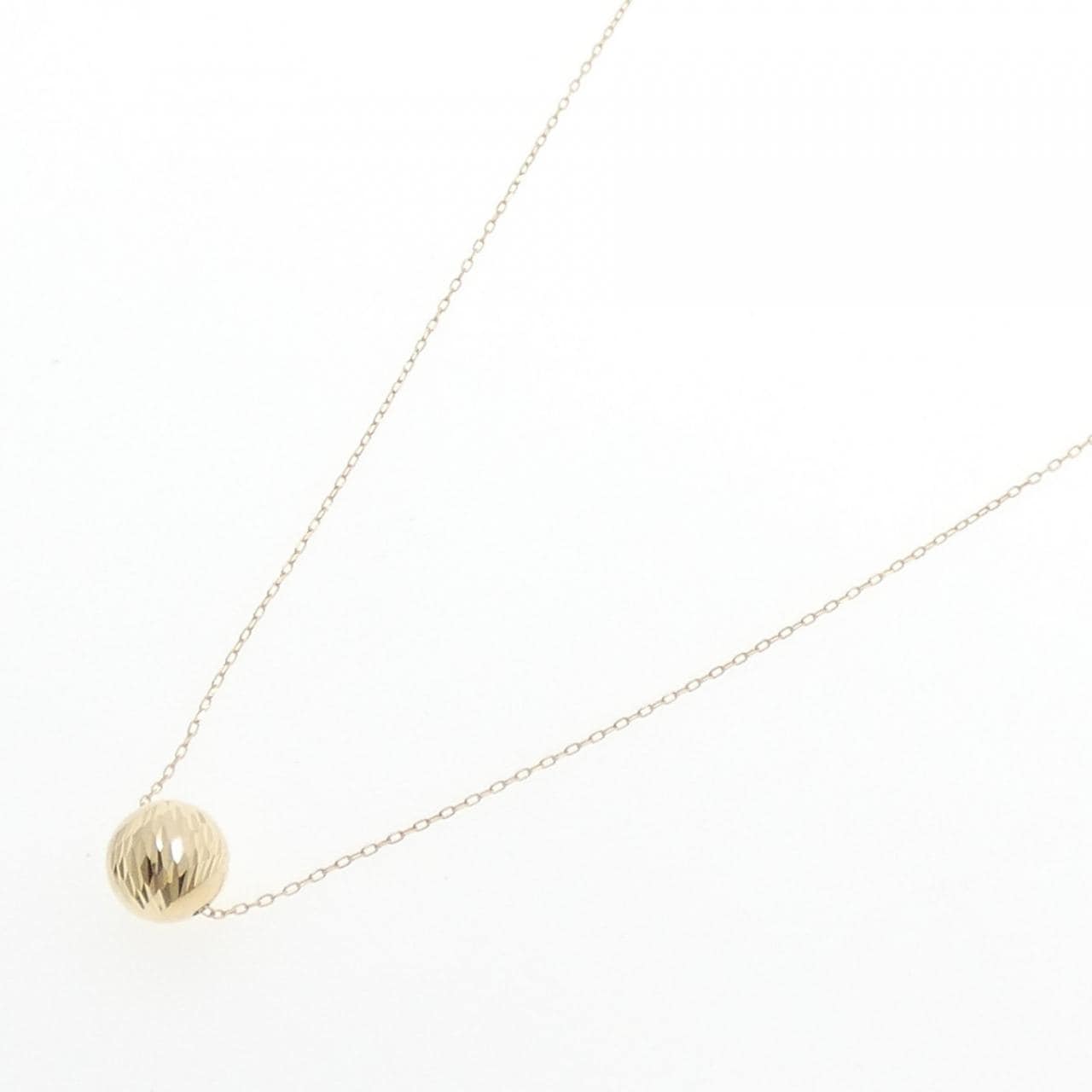 K18YG necklace