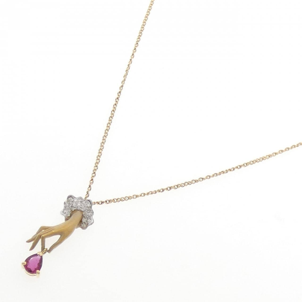 カレライカレラ ルビー ネックレス