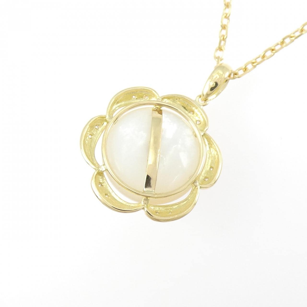 K18YG マベパール ネックレス