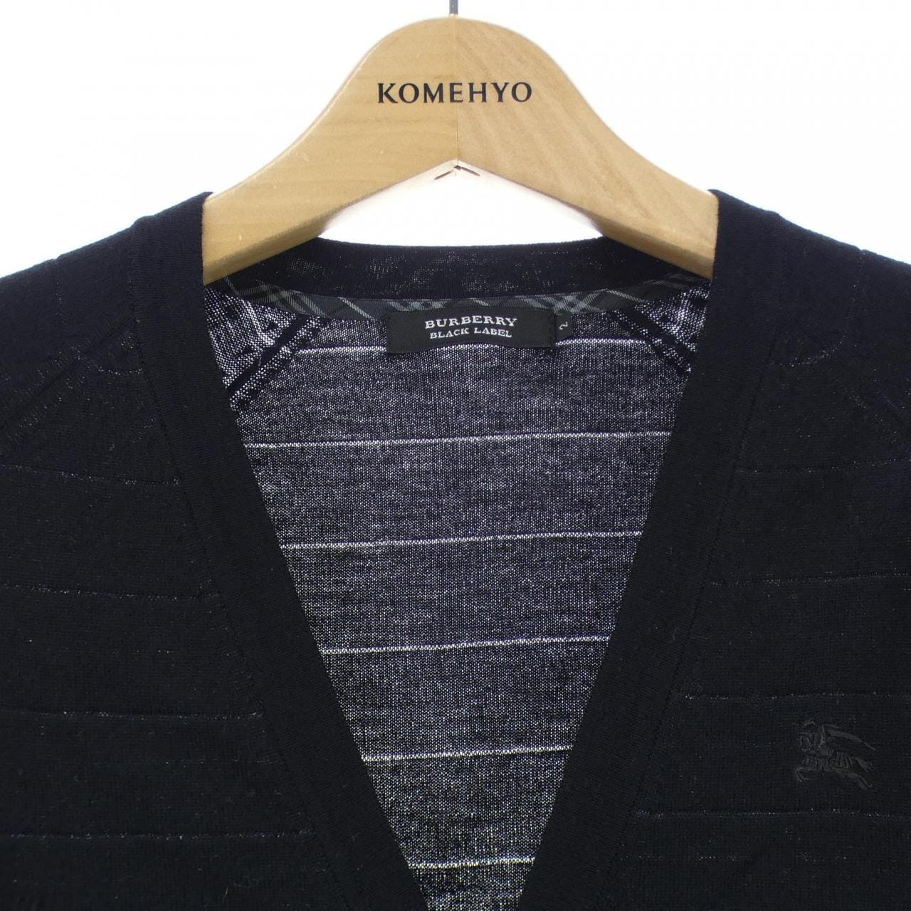バーバリーブラックレーベル BURBERRY BLACK LABEL カーディガン