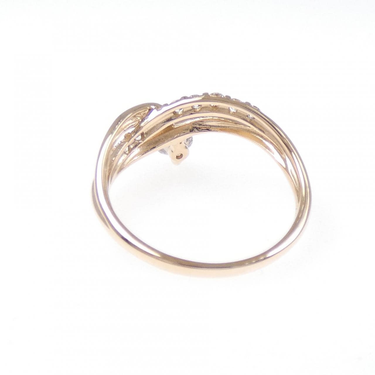 K10PG ダイヤモンド リング 0.20CT