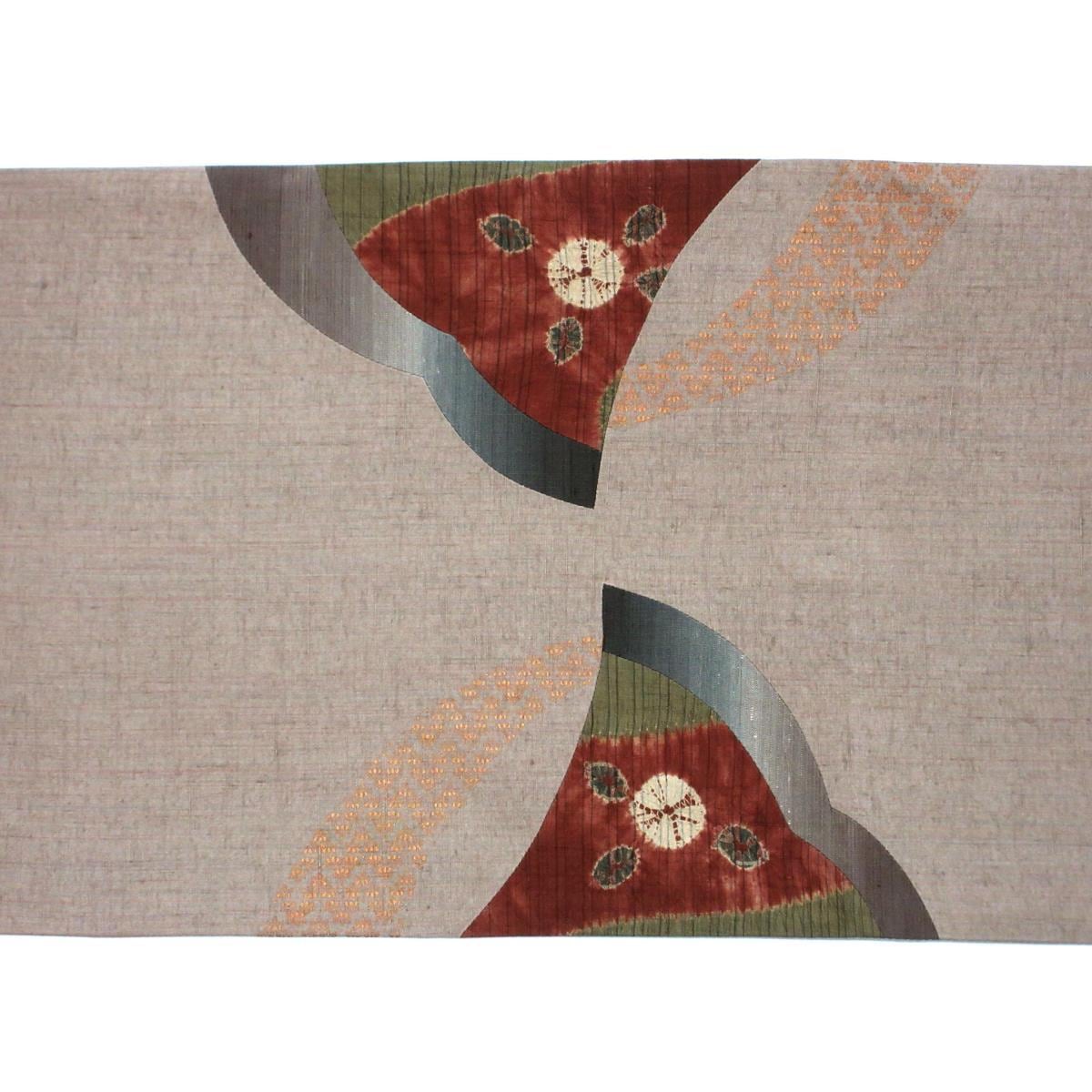 [Unused items] Fukuro obi with cut inlay