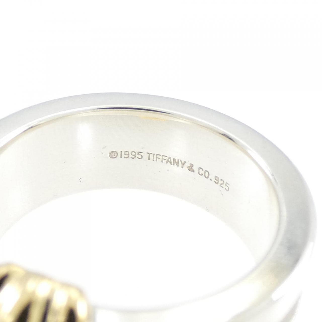[vintage] TIFFANY 925/750YG ring