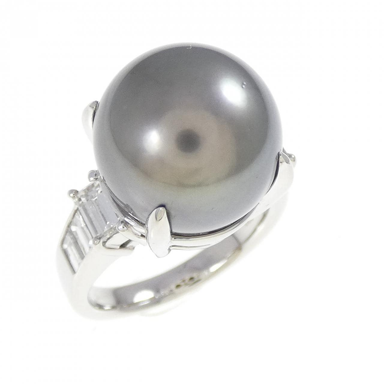 PT900 黒蝶パール リング 13.2mm