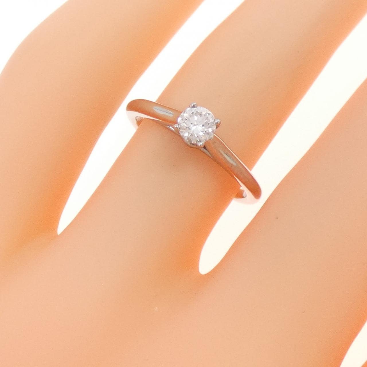 カルティエ 1895 ソリテール リング 0.23CT