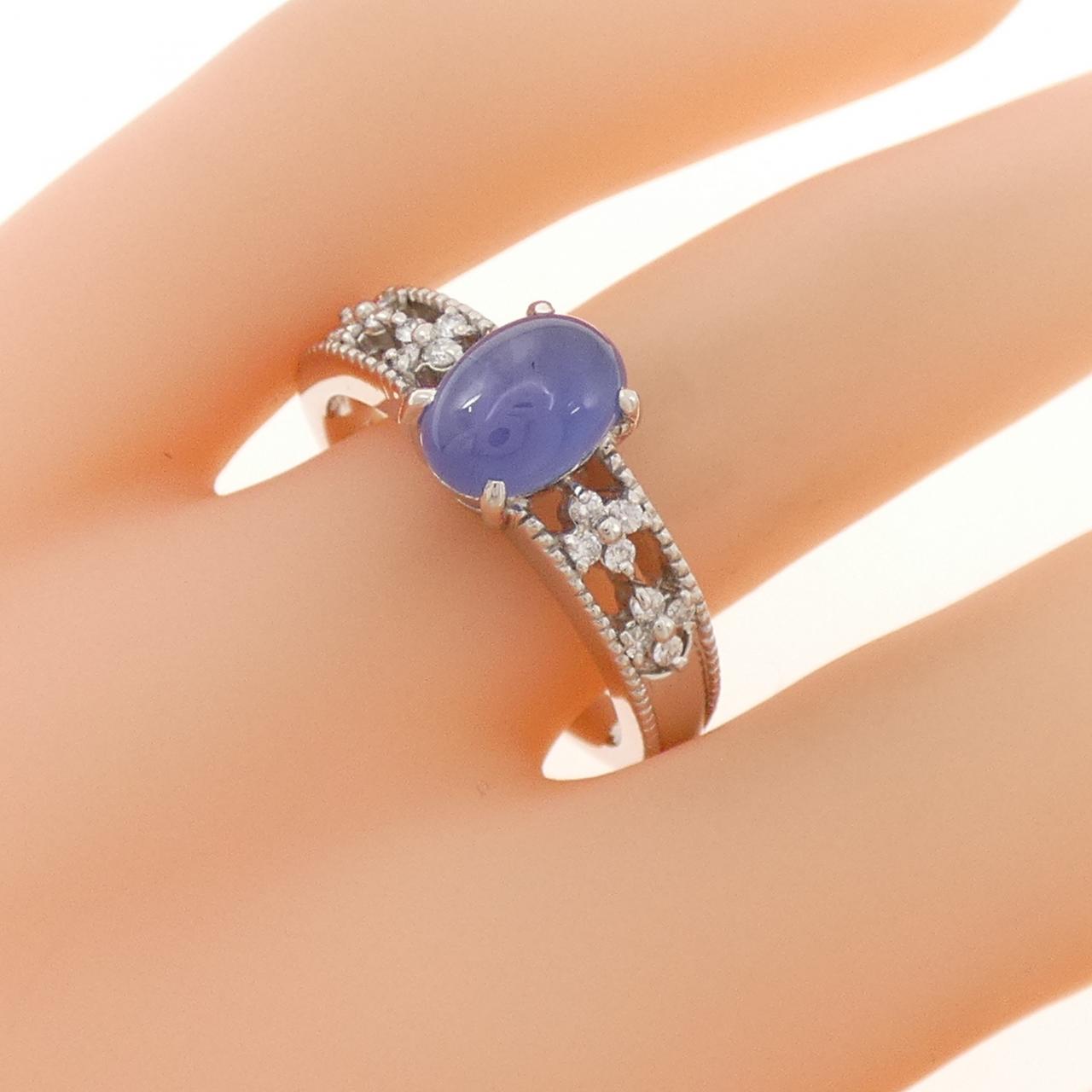 PT900 スターサファイヤ リング 2.55CT