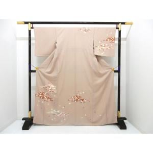 Homongi, Yuzen gold color processing, embroidered