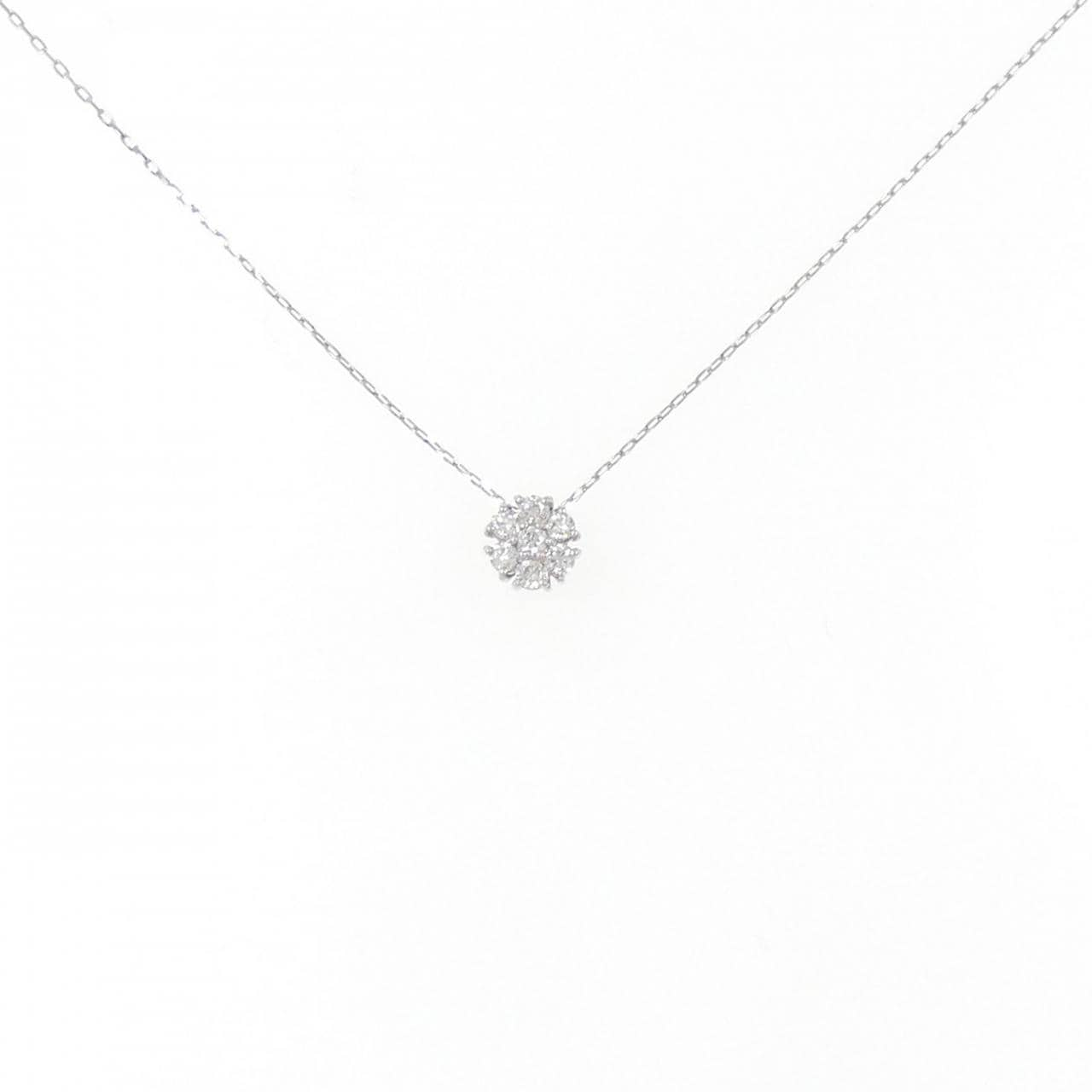 [BRAND NEW] PT Diamond Necklace 0.10CT