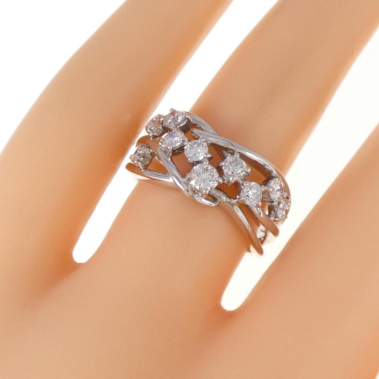 PT ダイヤモンド リング 0.70CT