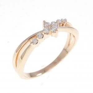 K10PG ダイヤモンド リング 0.12CT
