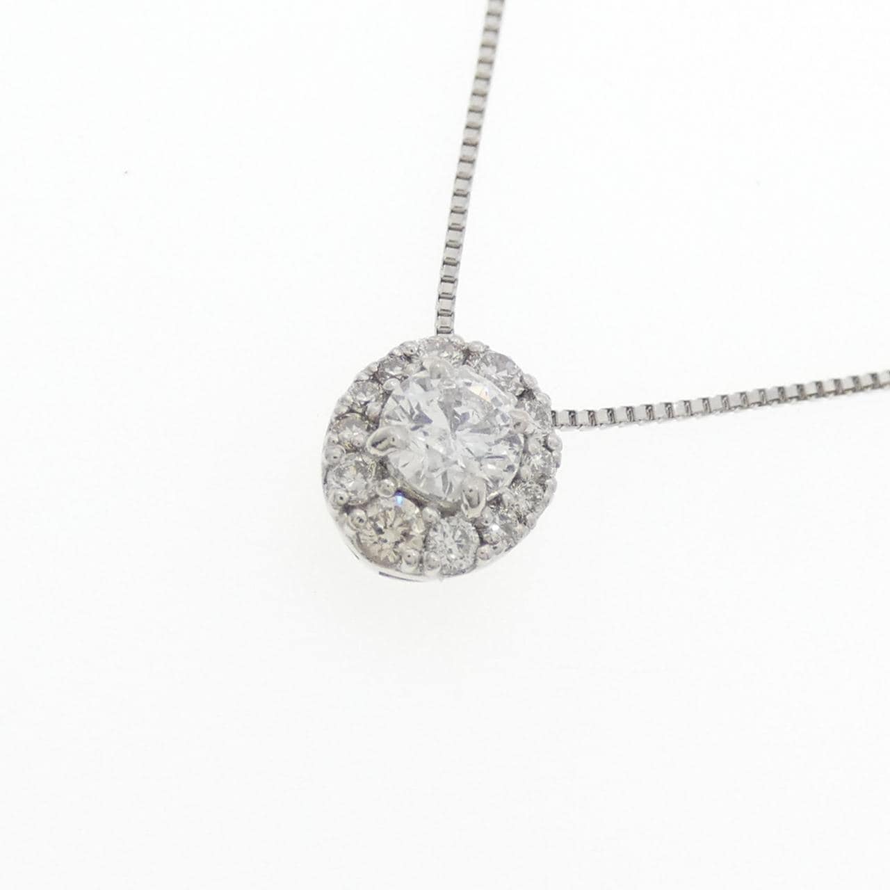 PT900/PT850 ダイヤモンド ネックレス 0.216CT