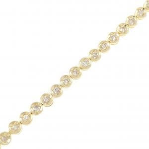 K18YG ダイヤモンド ブレスレット 1.00CT