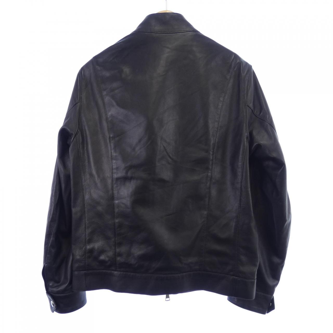 HEDIN レザーライダースジャケット